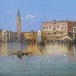 A gondola near Venice